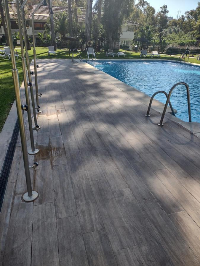 Puerto Banus Apartment Near Beachfront, Sunny Terrace, Pool, Tennis Court, Parking And Movies Projector Marbella Kültér fotó